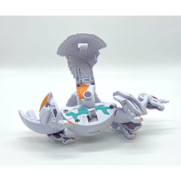 Bakugan Armored Alliance Deka Pegatrix x Gillator Large Winged White Red Figure - Picture 5 of 7